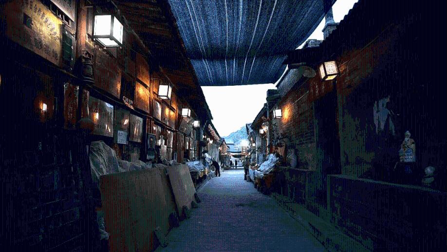 逃离破旧弃城